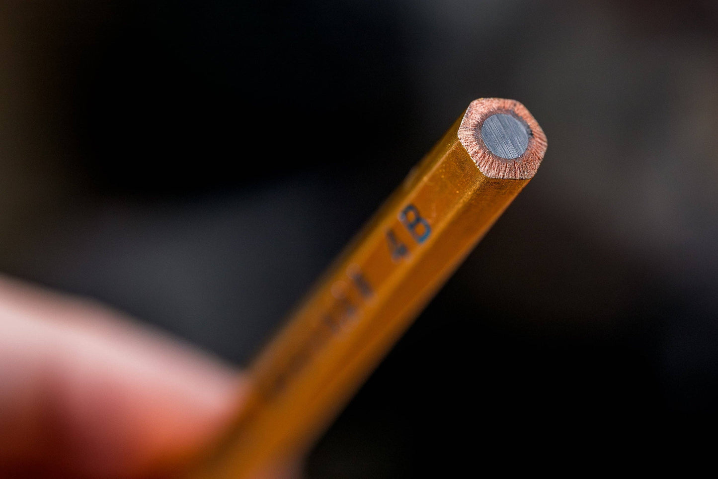 Eyeball Pencil Co • Gold 4B Pencil