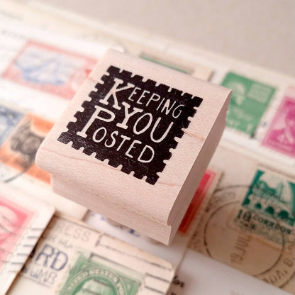 Peppercorn Paper • Keeping You Posted Stamp