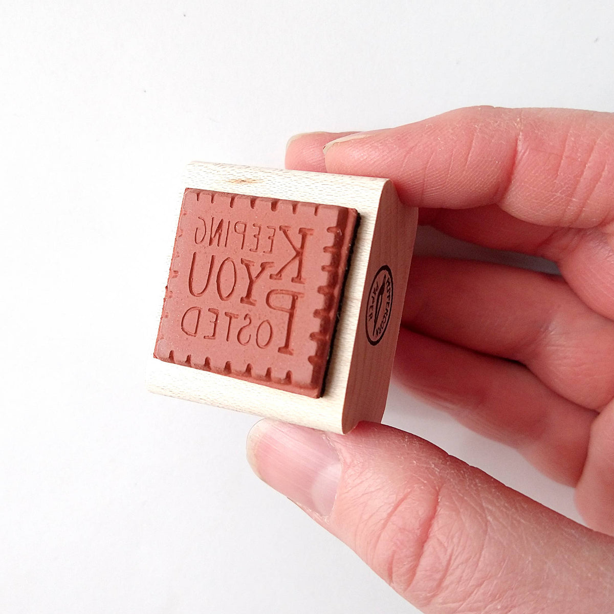 Peppercorn Paper • Keeping You Posted Stamp