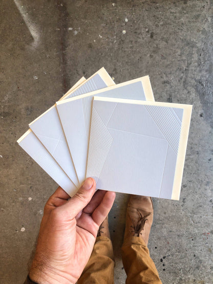 The AU • Sunset Sidewalk Card Set