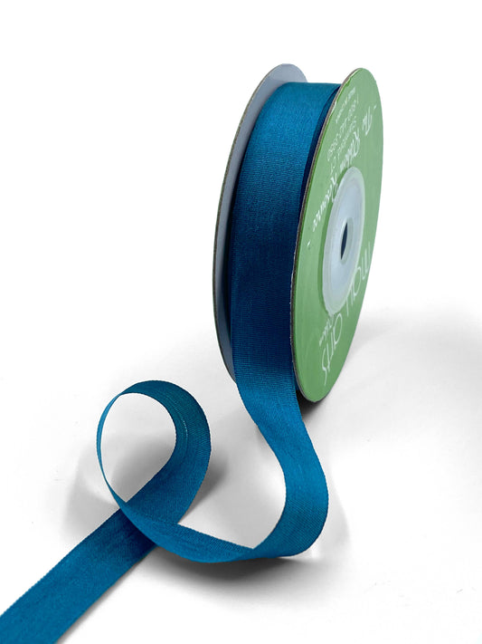 May Arts • 1/2" Hand-Dyed Silk Ribbon - Marine