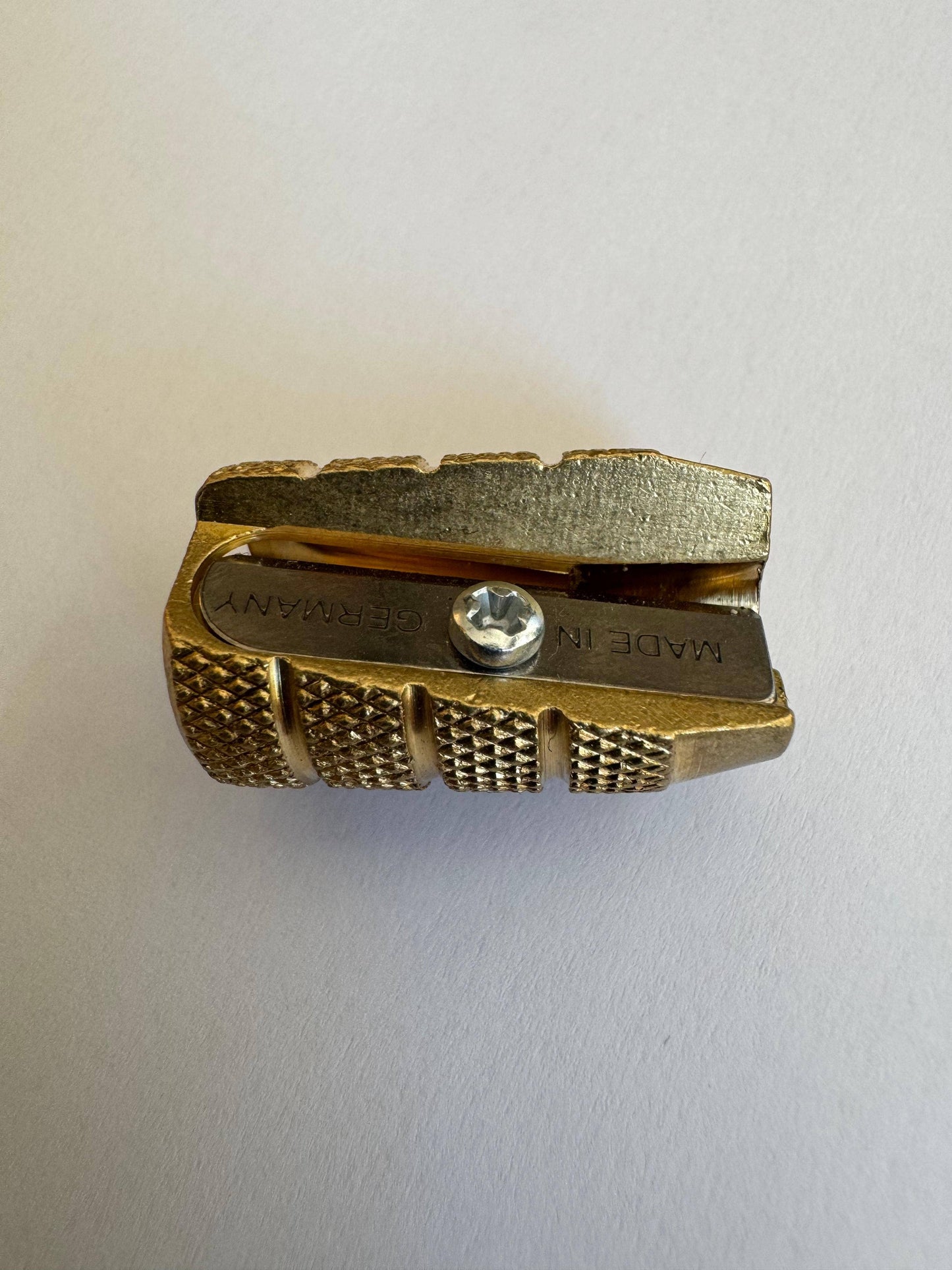 M+R • Single Brass Sharpener