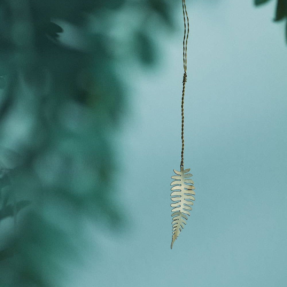 Fog Linen Work • Brass Leaf