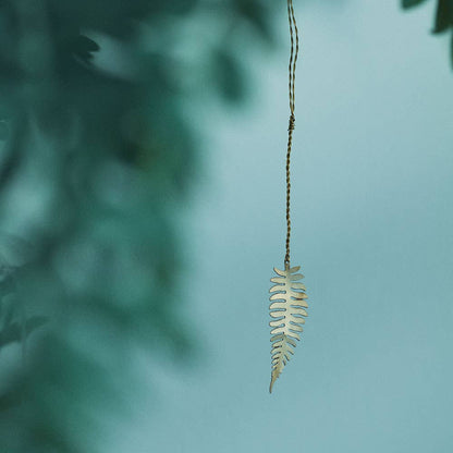 Fog Linen Work • Brass Leaf