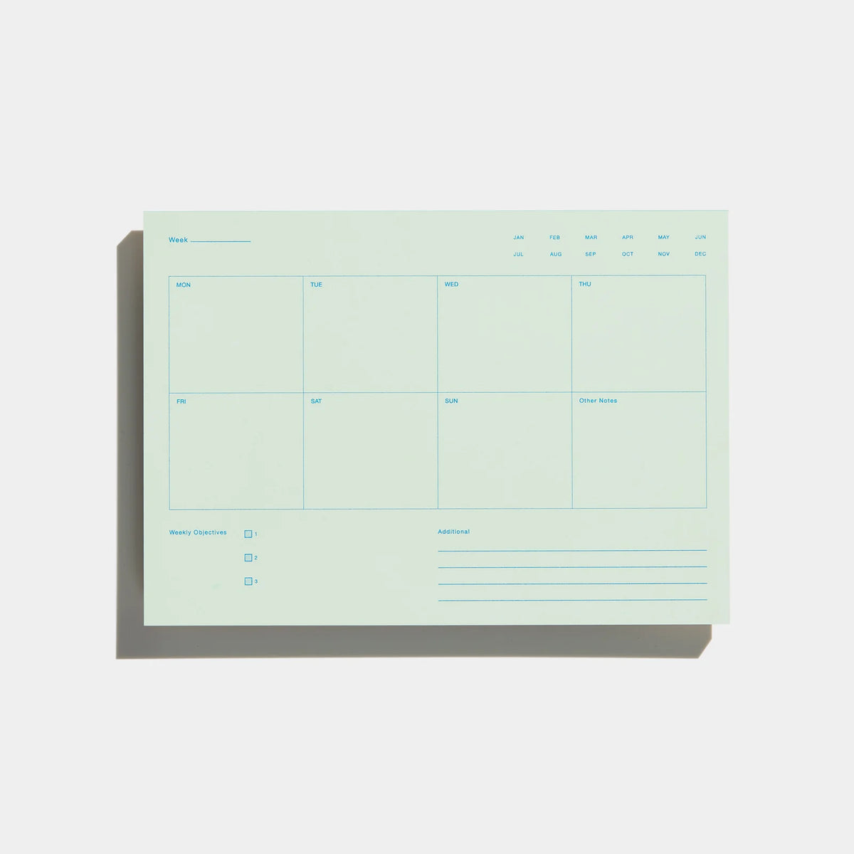 Before Breakfast • 52 Week Notepad - Green