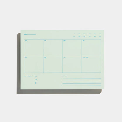 Before Breakfast • 52 Week Notepad - Green