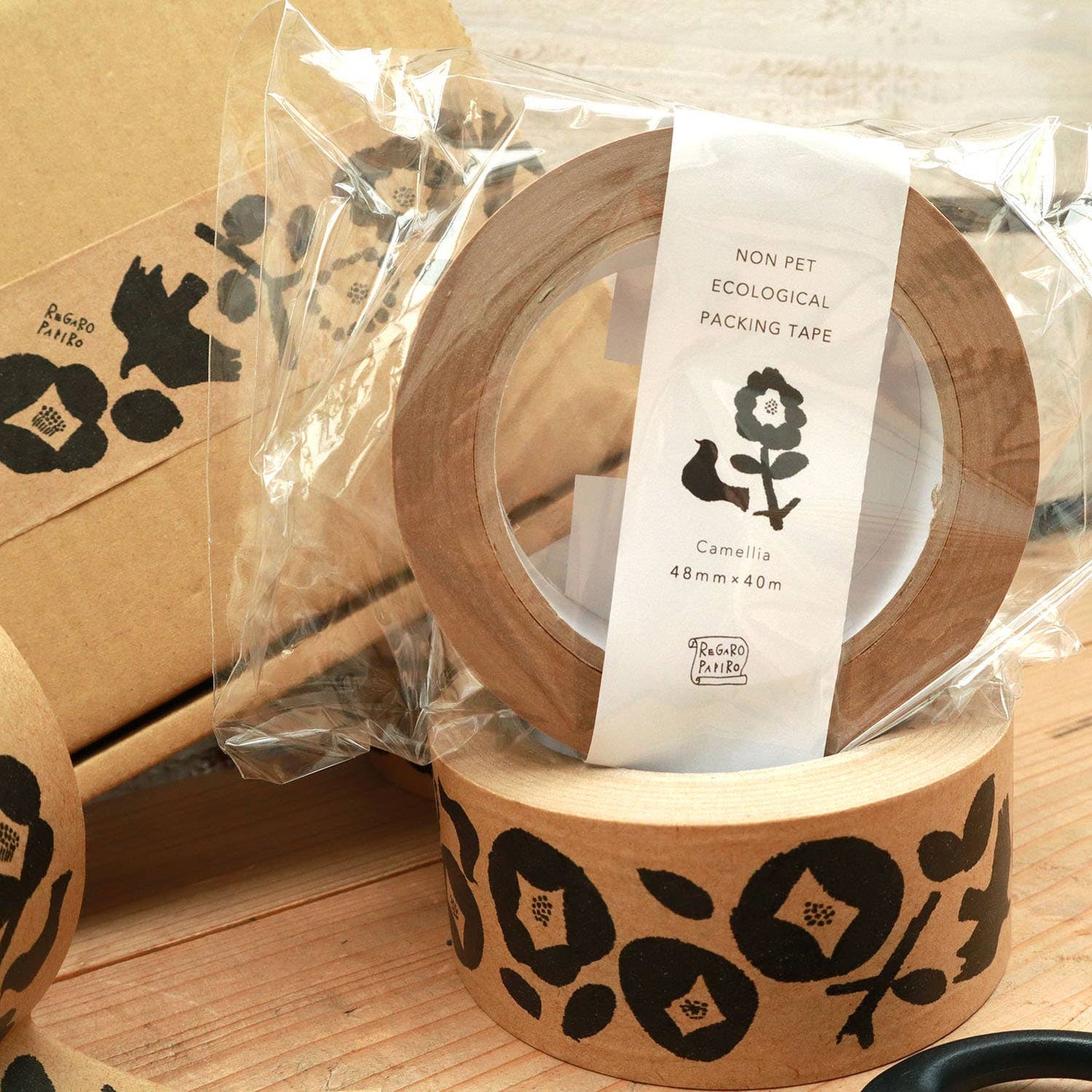 Regaro Papiro • Camellia Eco Packing Tape