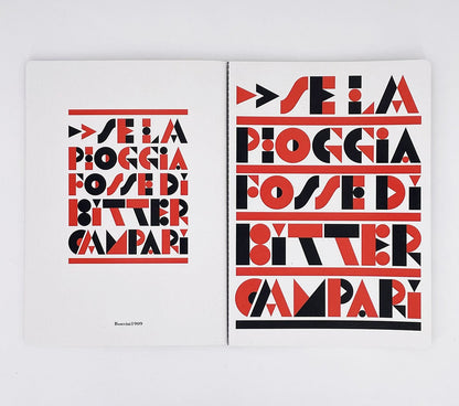 Bonvini 1909 • Campari Notebook