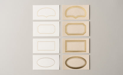 Trolls • Label Sticky Paper - Brass Frame