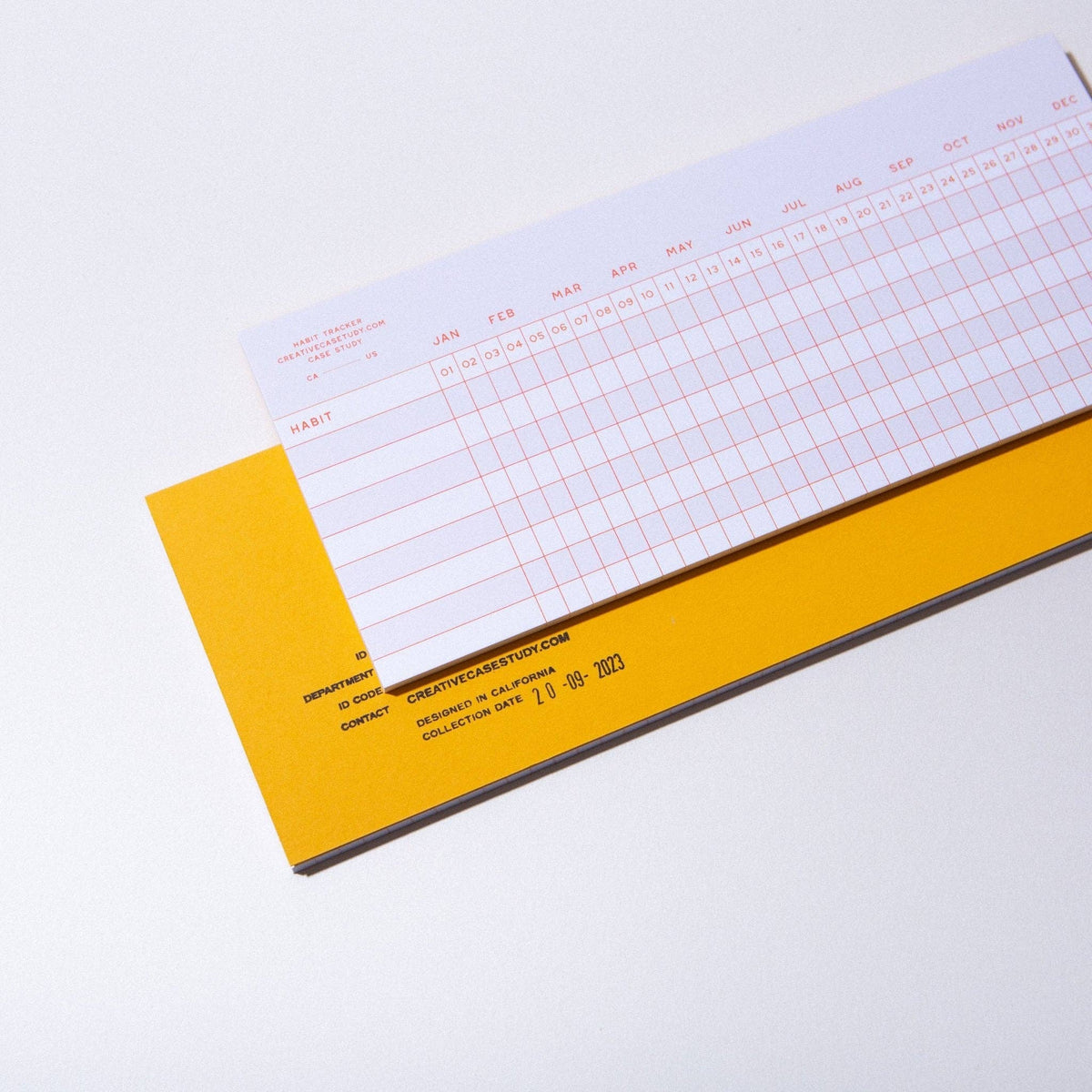 Case Study • Habit Tracker Notepad
