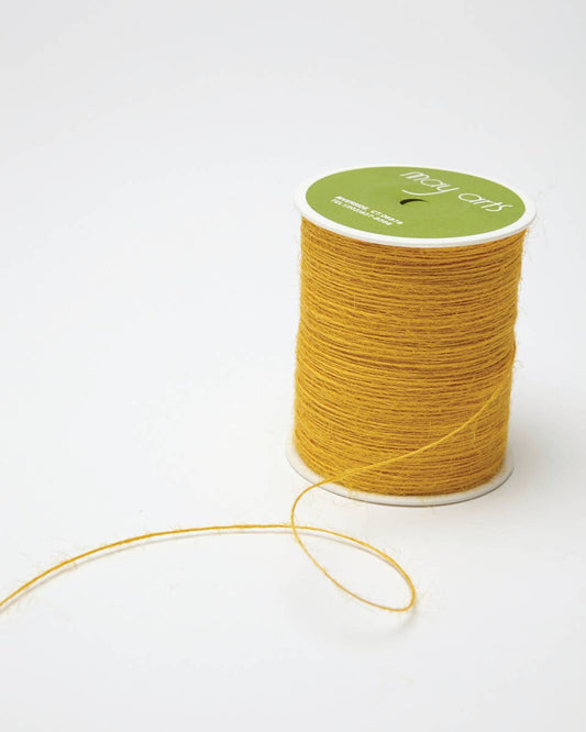 May Arts • 1 mm Jute Burlap String - Yellow