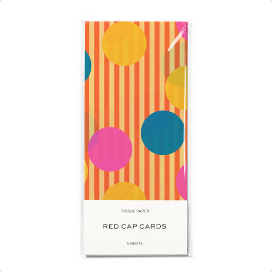 Red Cap Cards • Polka Dots Tissue Paper