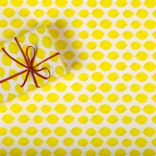 Regaro Papiro • Lemon Wrapping Paper