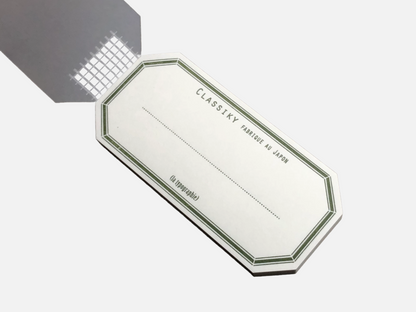 Classiky • Letterpress Water Adhesive Labels