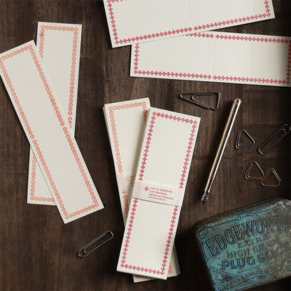 Classiky • Letterpress Folded Memo Card