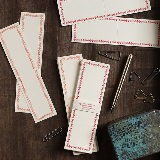 Classiky • Letterpress Folded Memo Card