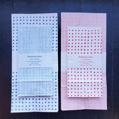 Classiky x Mitsou • Paper Bags - Blue