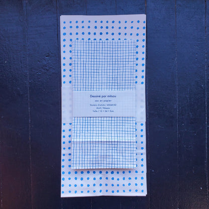 Classiky x Mitsou • Paper Bags - Blue