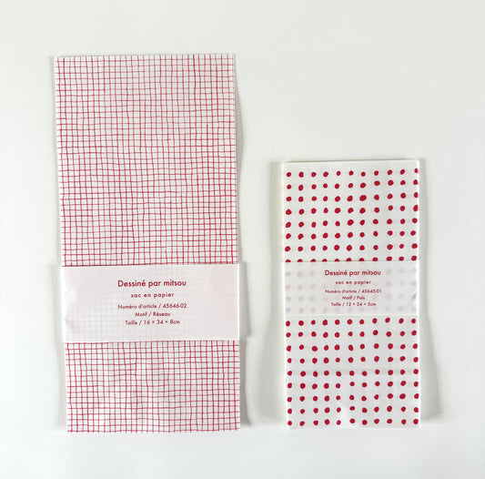 Classiky x Mitsou • Paper Bags - Reds