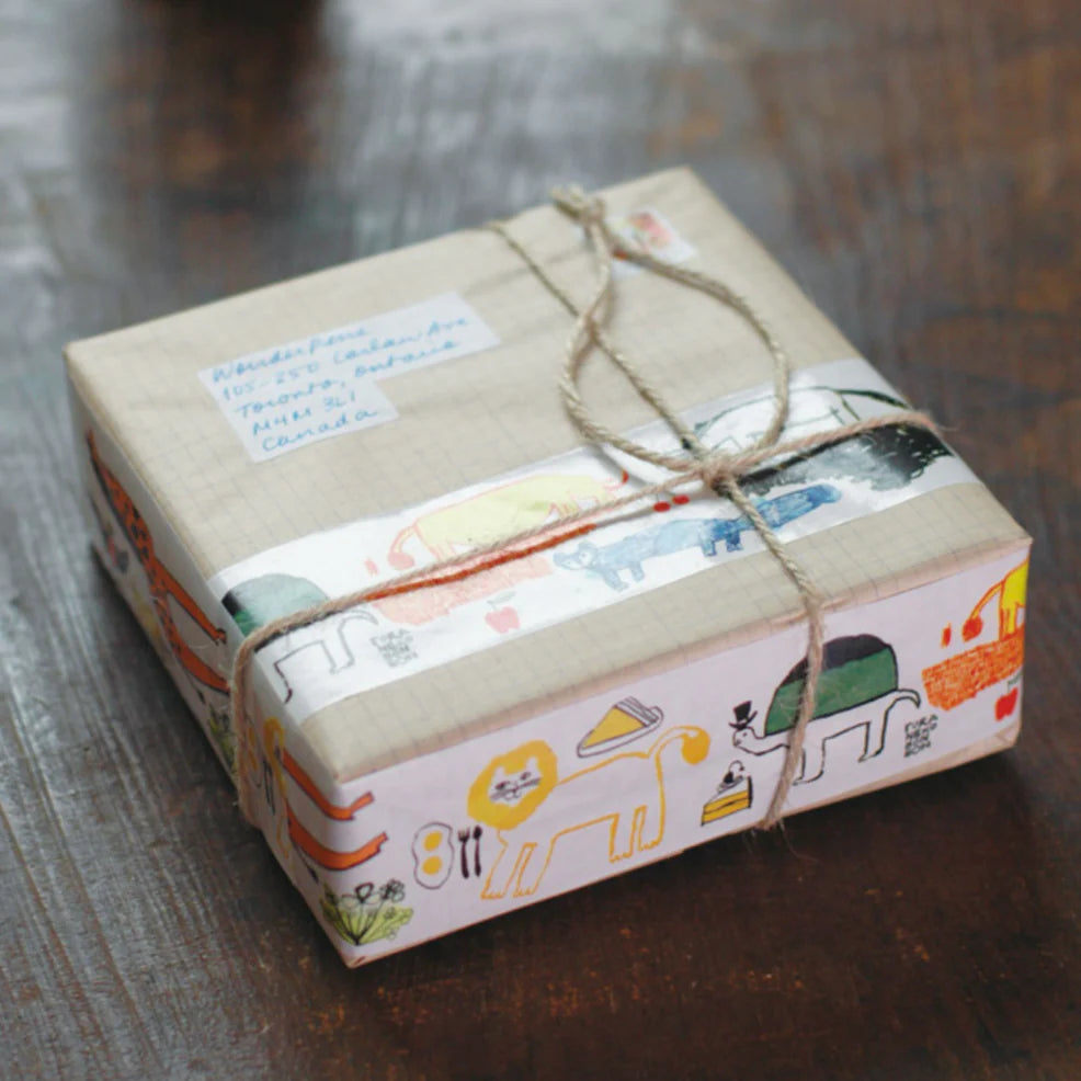 Classiky x Toraneko Bon Bon • Africa Kraft Paper Tape
