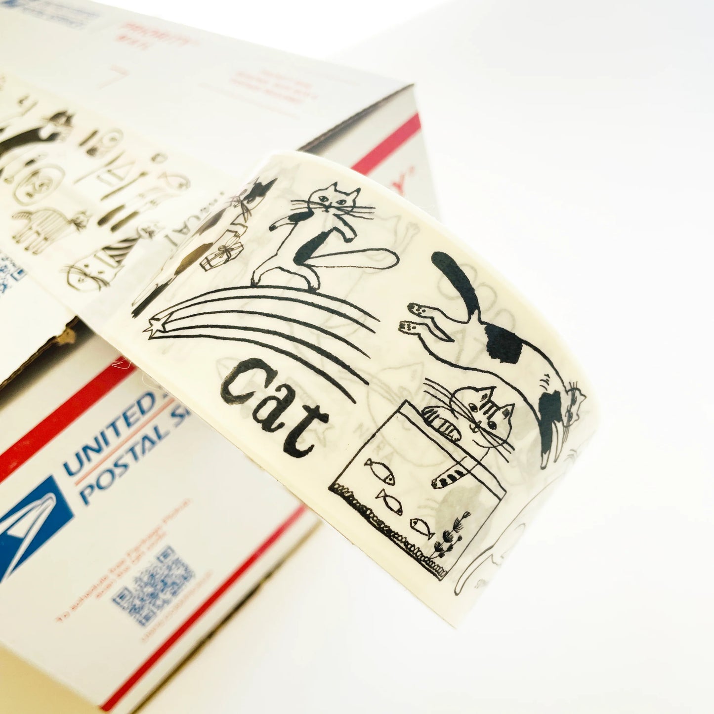 Classiky x Toraneko Bon Bon • Cats Kraft Paper Tape