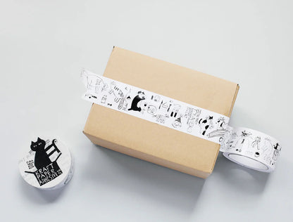 Classiky x Toraneko Bon Bon • Cats Kraft Paper Tape