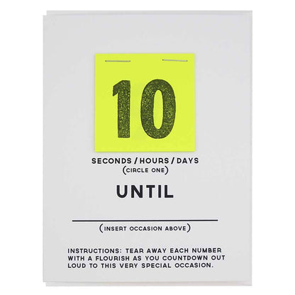 The Regional Assembly of Text • DIY Countdown