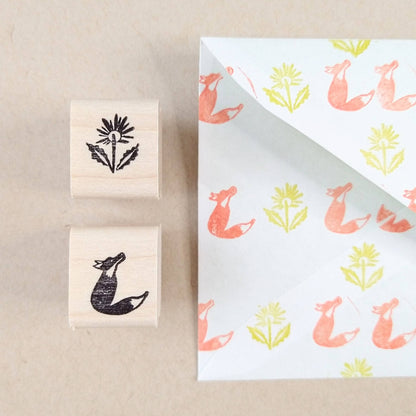 Peppercorn Paper • Flower Stamp