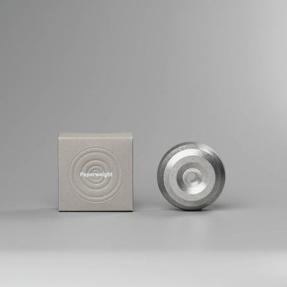 HMM • Raw Aluminum Paperweight