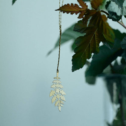 Fog Linen Work • Brass Leaf
