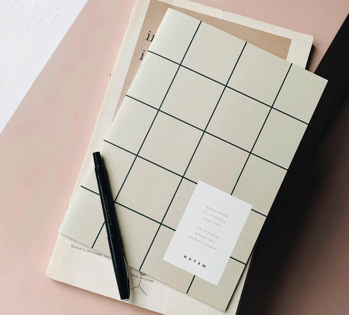 Notem • Milo Planner - Light Gray