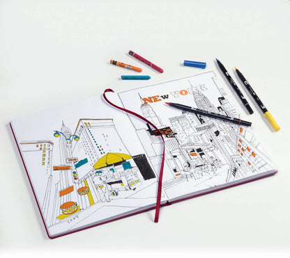 Leuchtturm1917 • Black Sketchbook - Square