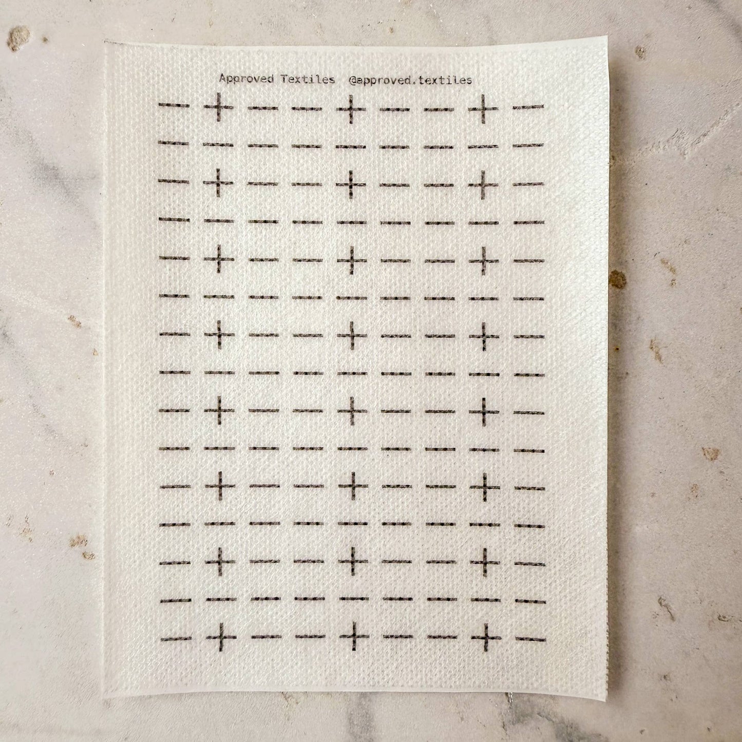 Approved Textiles • Visible Mending - Agnes Martin