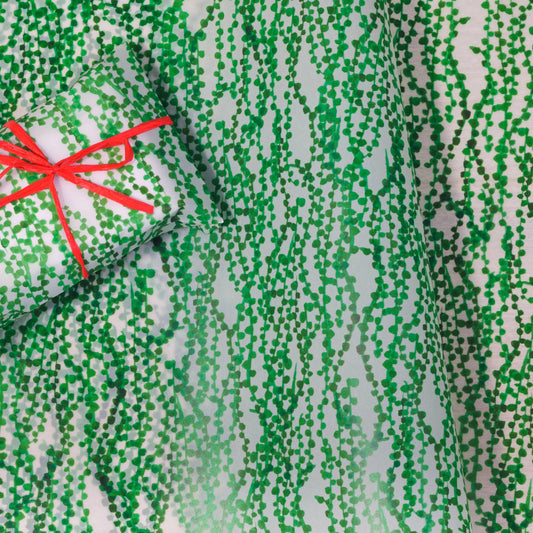 Regaro Papiro • Green Necklace Tracing Wrap Paper
