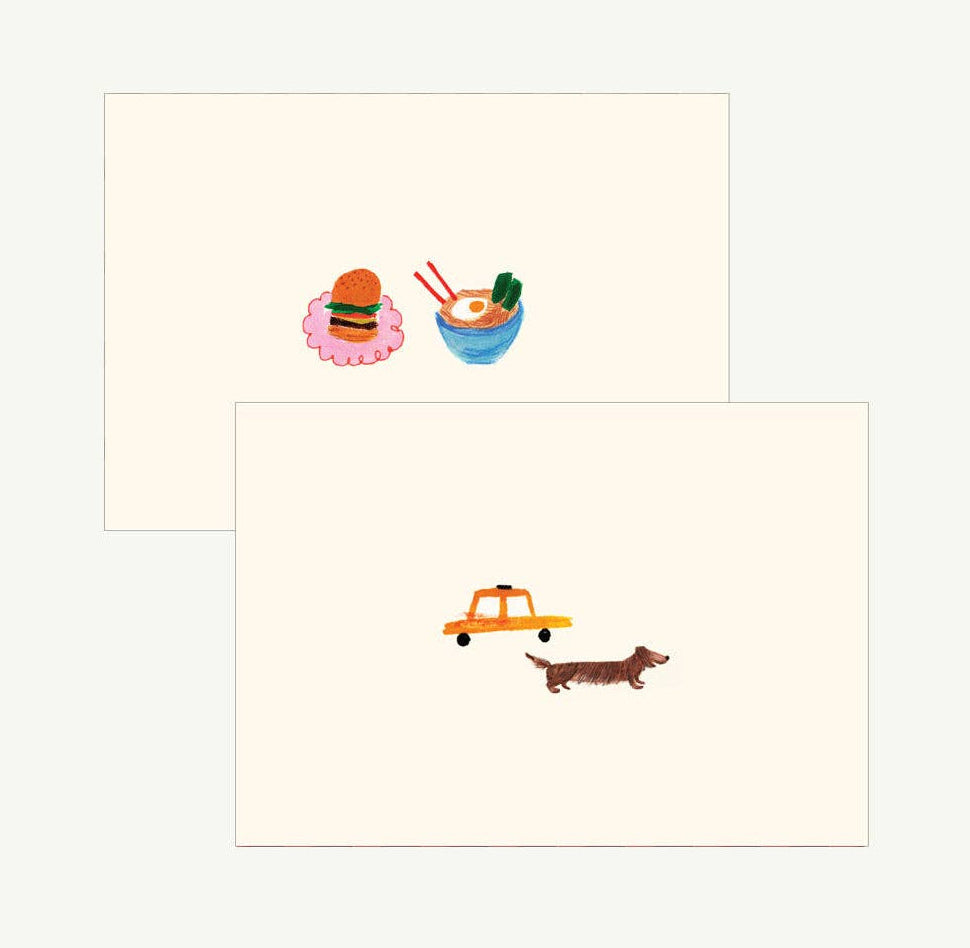 Mr. Boddington’s Studio • Dachshund/Ramen Notecards