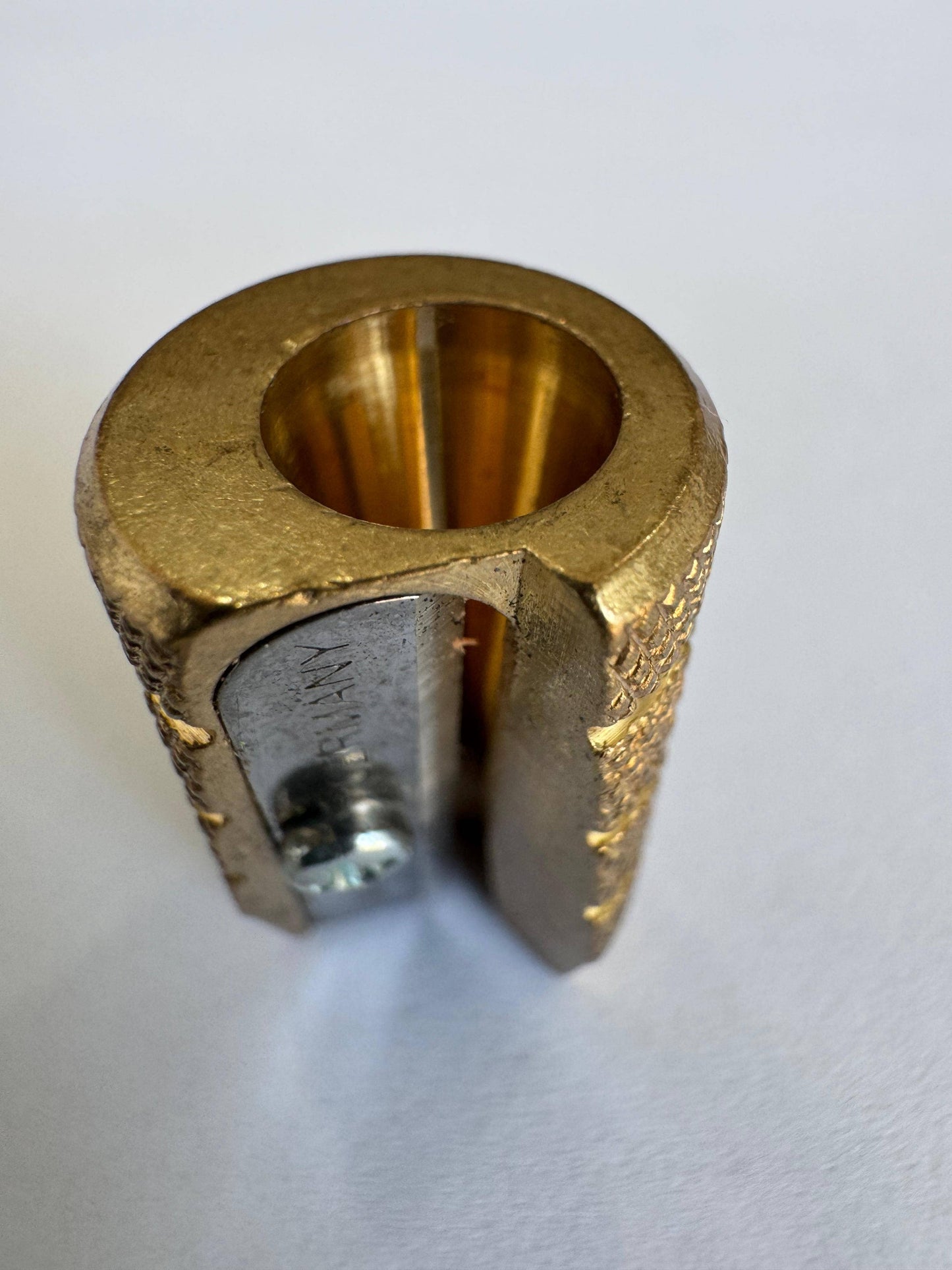 M+R • Single Brass Sharpener