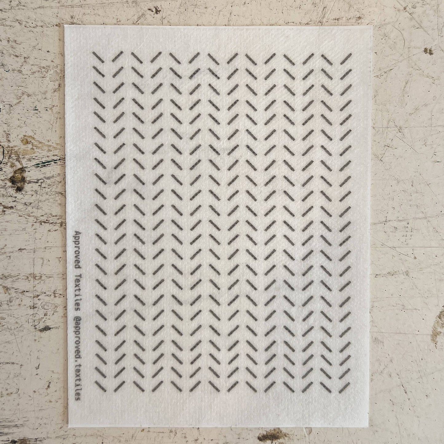 Approved Textiles • Visual Mending - Diagonals