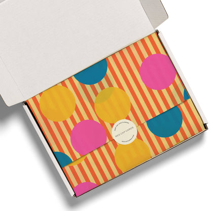 Red Cap Cards • Polka Dots Tissue Paper