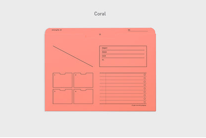 Gongjang • A4 Archiving File (9 colors)