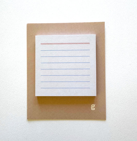 Gongjang • Square Sticky Note - Beige