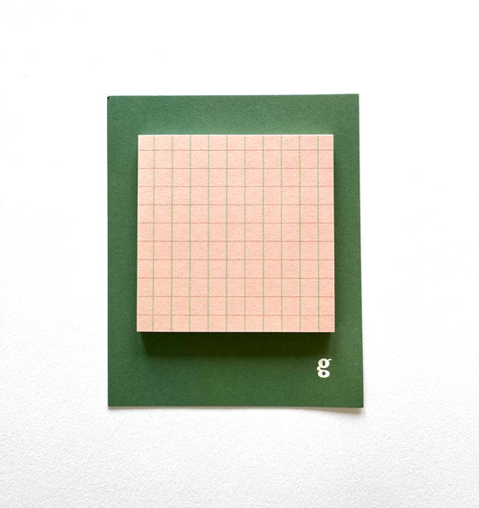 Gongjang • Square Sticky Note - Pink