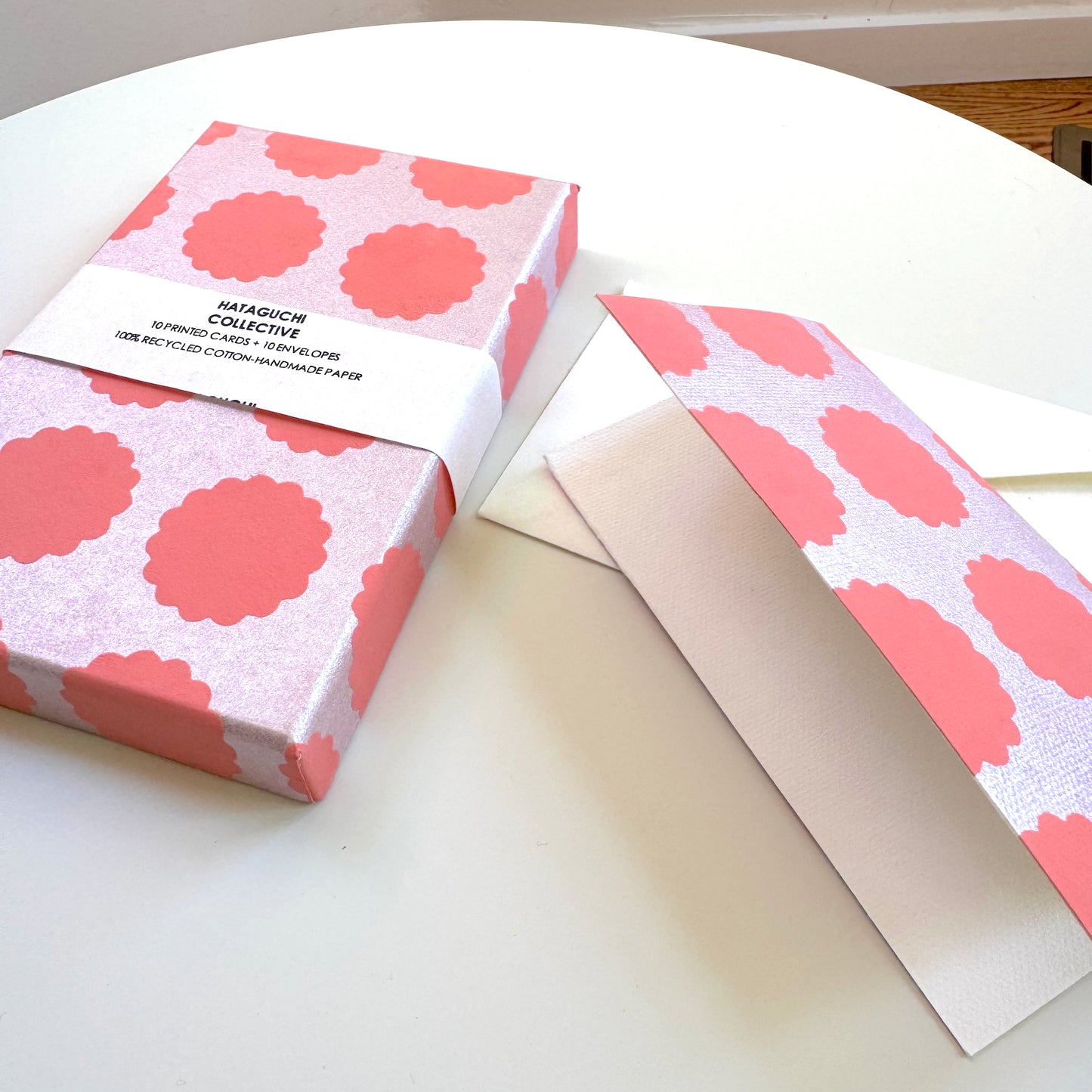Hataguchi Collective • Greeting Card Set - Biscuit Rose
