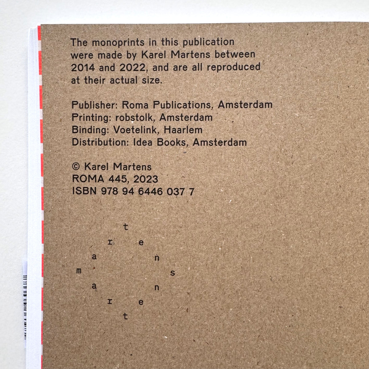 Karel Martens • Small Prints