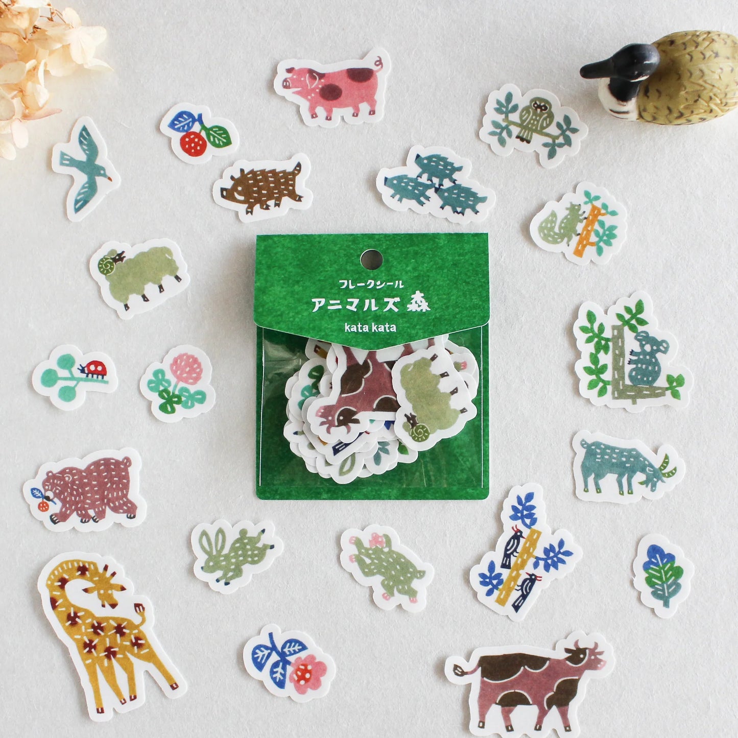 Kata Kata • Flake Stickers - Animals