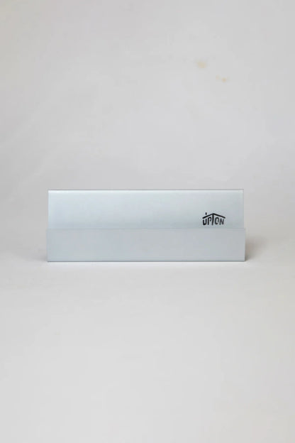 Upton • Now Playing Stand - Matte Silver