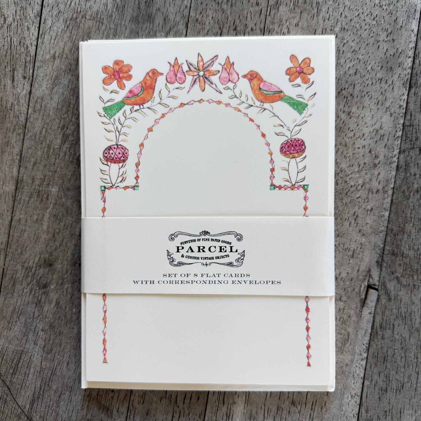 Parcel • Folk Bird Letter Set