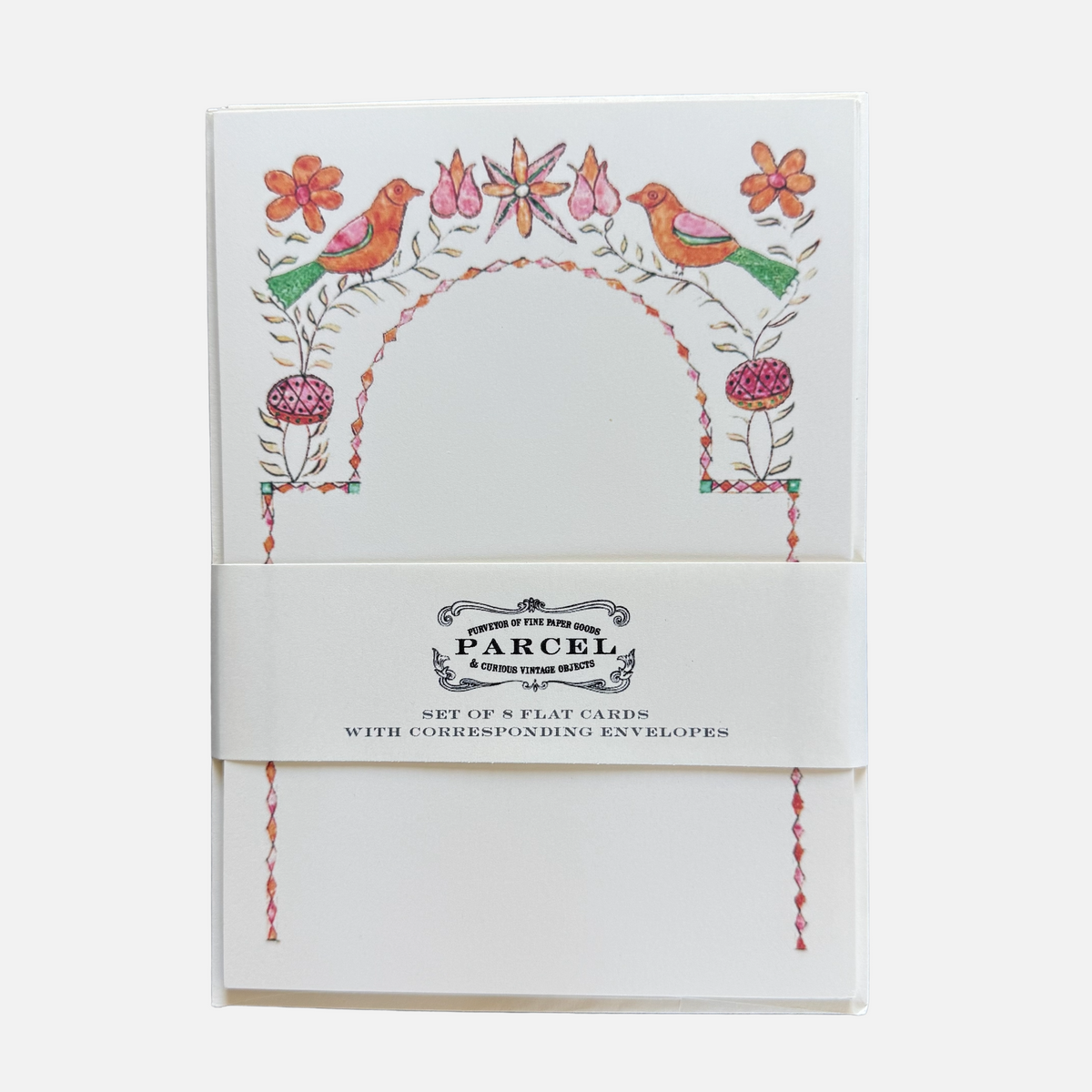 Parcel • Folk Bird Letter Set