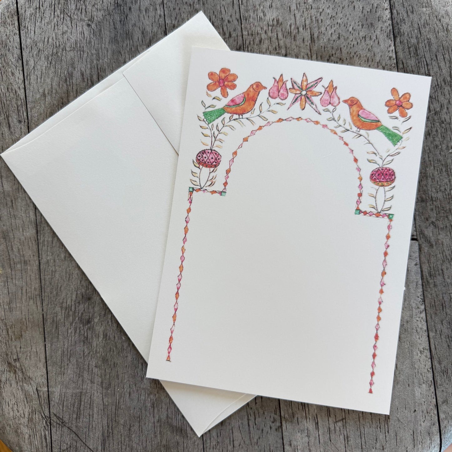 Parcel • Folk Bird Letter Set