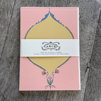 Parcel • Pink + Yellow Letter Set