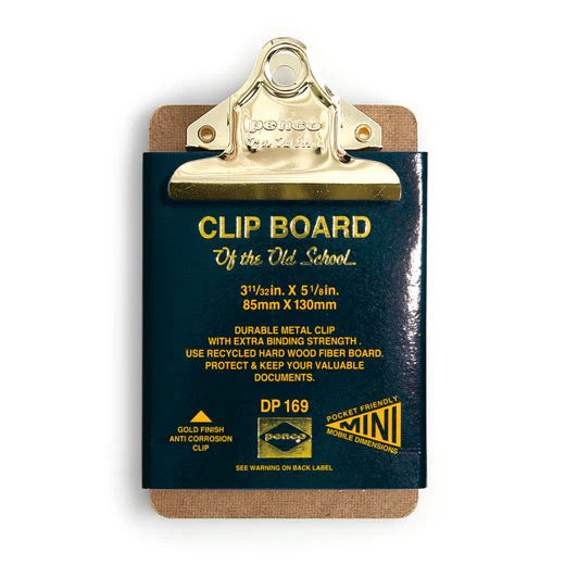 Penco • Gold Clip Boards (2 sizes)